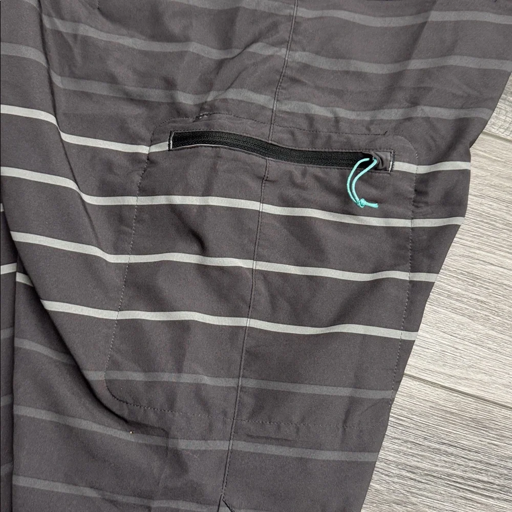 Patagonia Men's Board Shorts - Black and Teal - Picture 5 of 5